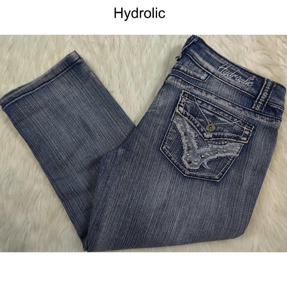 Hydraulic Jeans Capris Sz 15/16